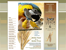 Tablet Screenshot of leachgrain.com